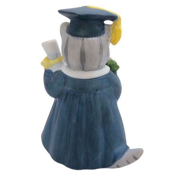 Vintage Kitty Cucumber B. Shackman Schmid Graduation Robe Cat Figurine 1087 - Picture 4 of 8